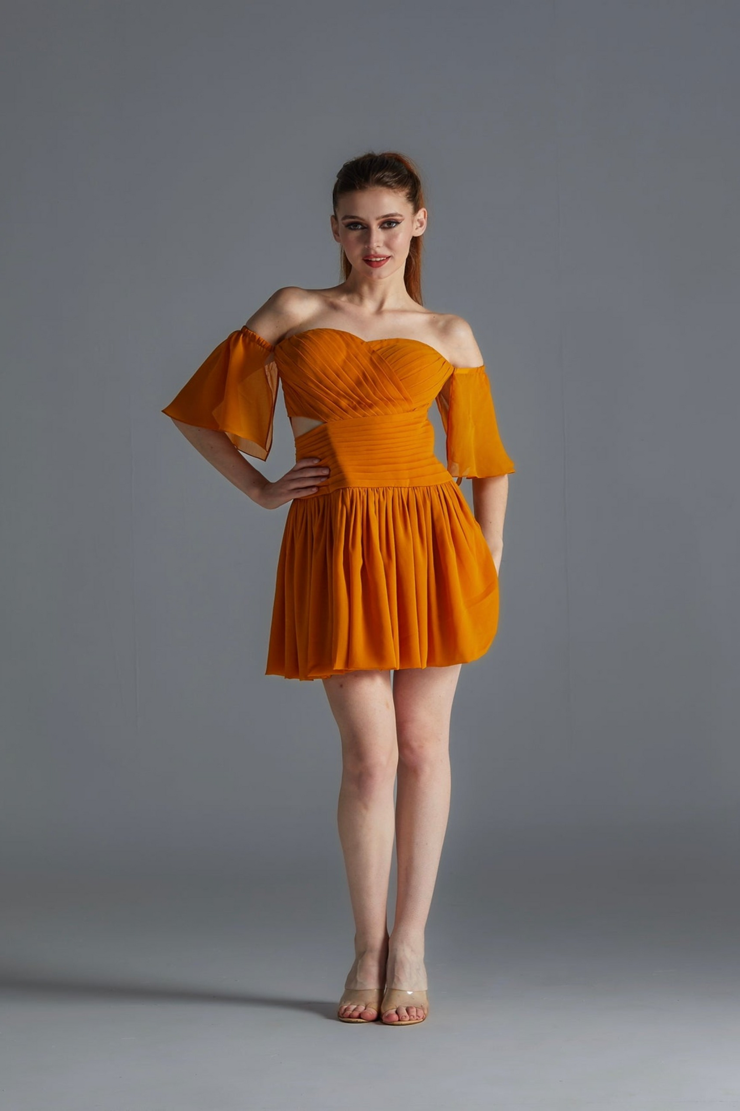 MUSTARD MIND DRESS