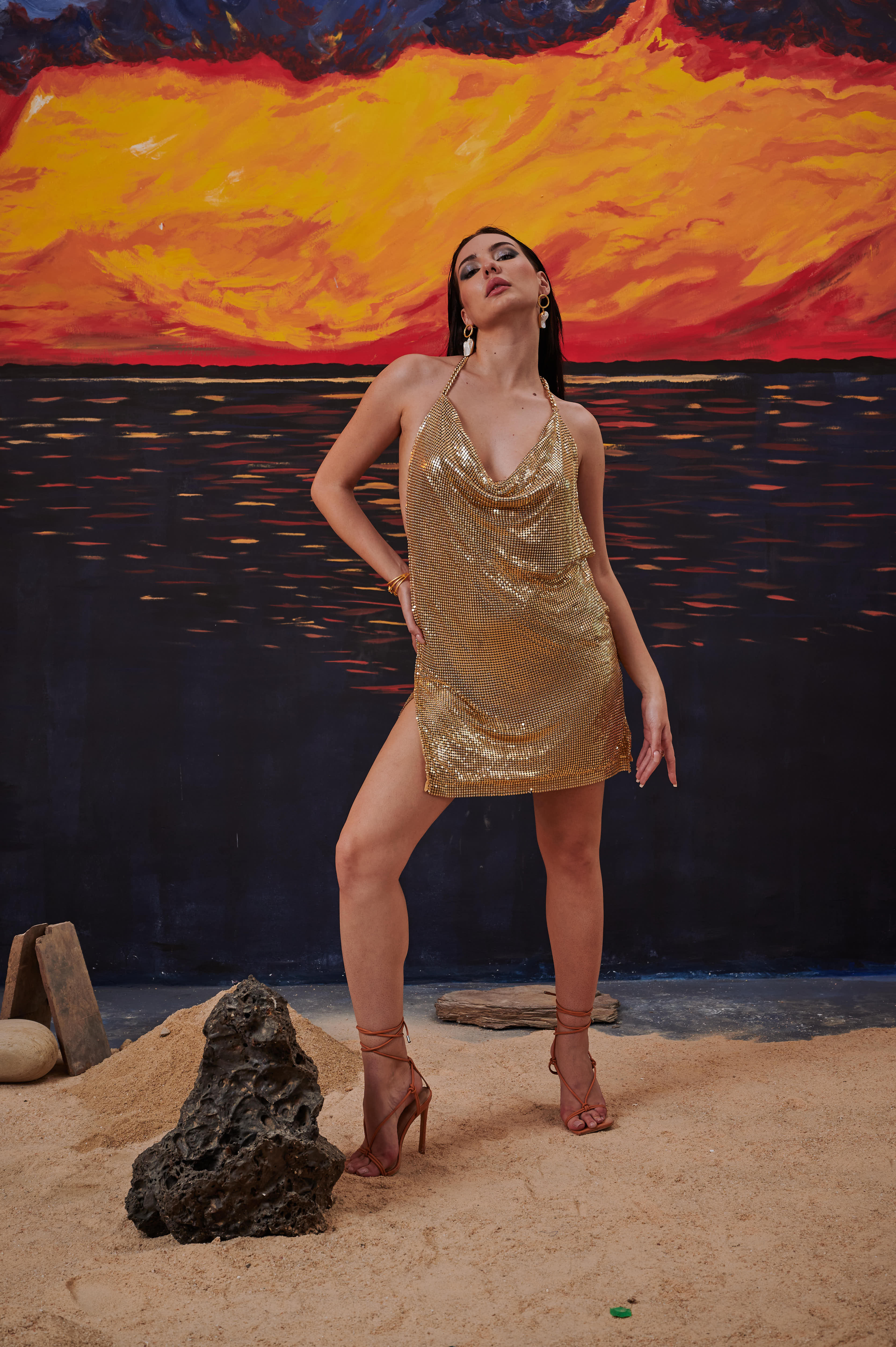 24 KARAT GOLD DRESS Kayjay by Kritika Jain 24 KARAT GOLD DRESS Kayjay by Kritika Jain