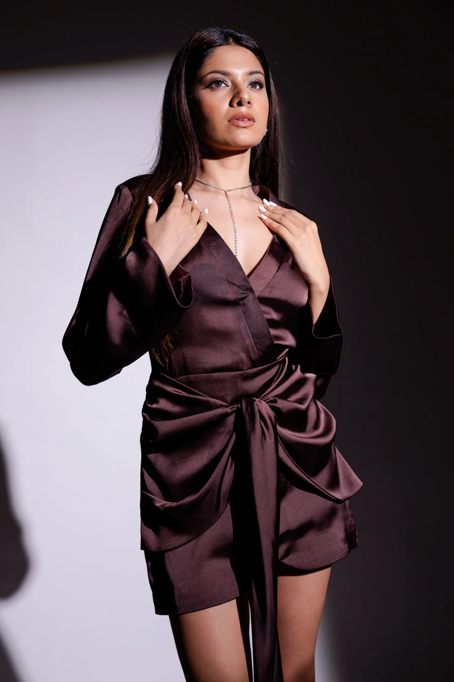 CHAINED CHOCOLATES DRESS