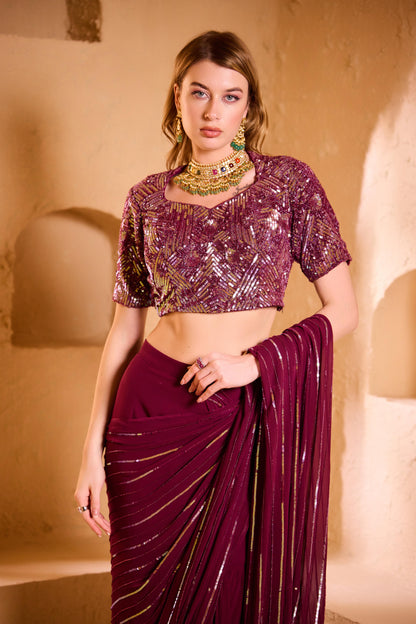 Gulwine Saree