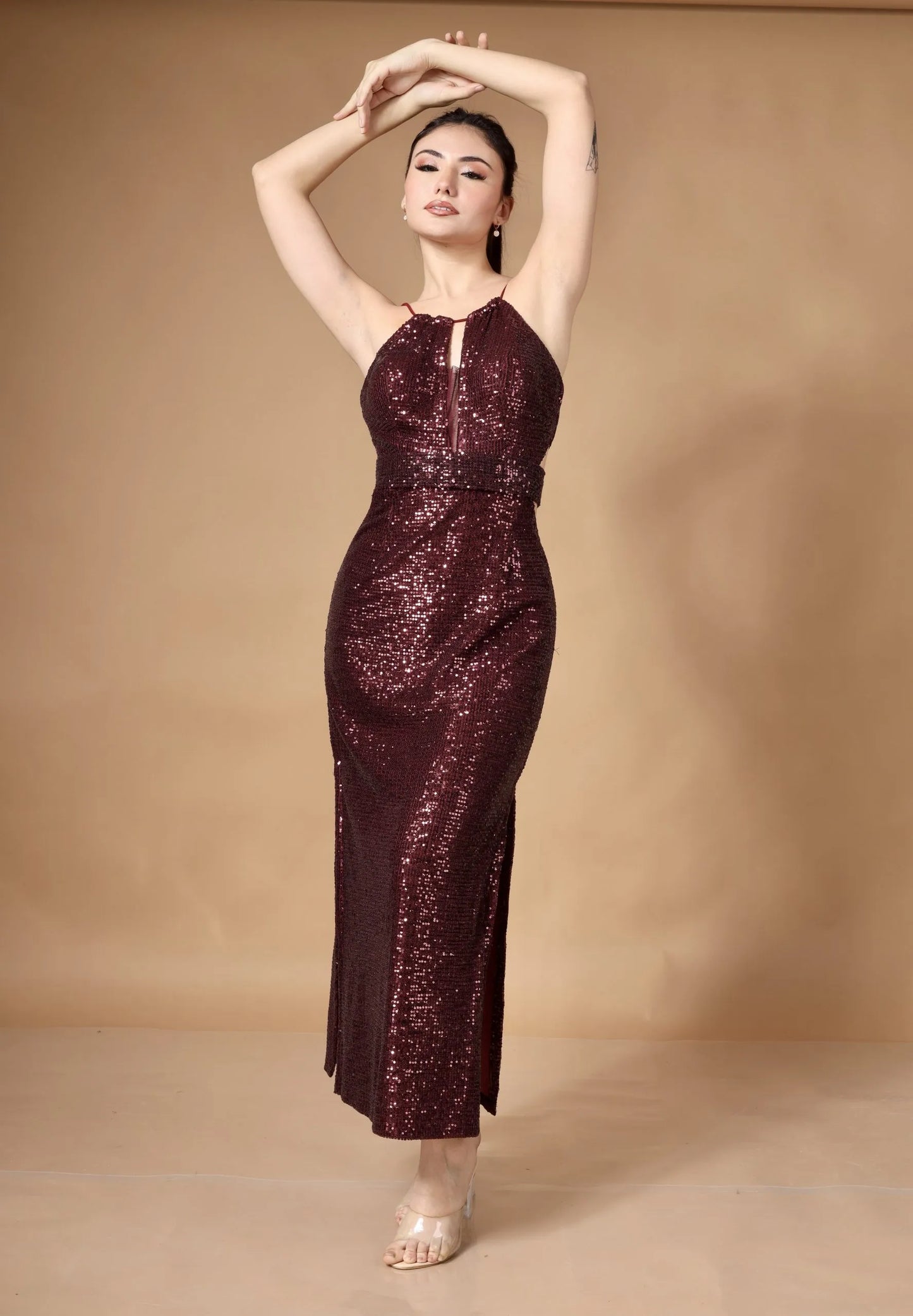 SHIMMER IN MY VIENS GOWN