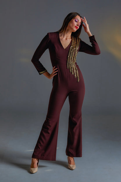 CHAINED JUMPSUIT