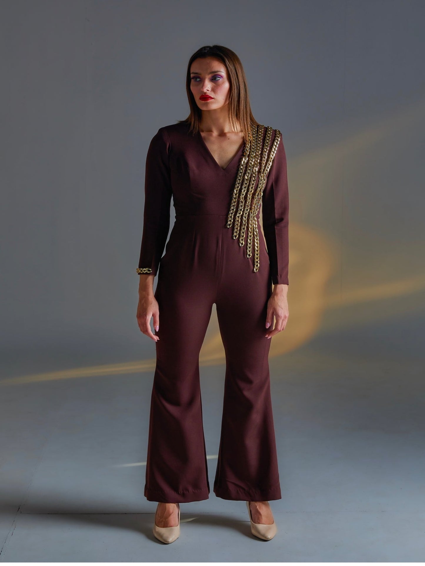 CHAINED JUMPSUIT